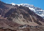 L&#39;aAconcagua en fond