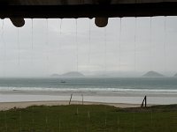 Praia de Naufragados sous la pluie