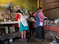 Restaurant au marché Guambianos