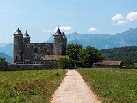 Chateau de Bon Repos : Auvergne-Rhône-Alpes, FRA, France, Jarrie