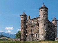 Chateau de Bon Repos : Auvergne-Rhône-Alpes, FRA, France, Jarrie